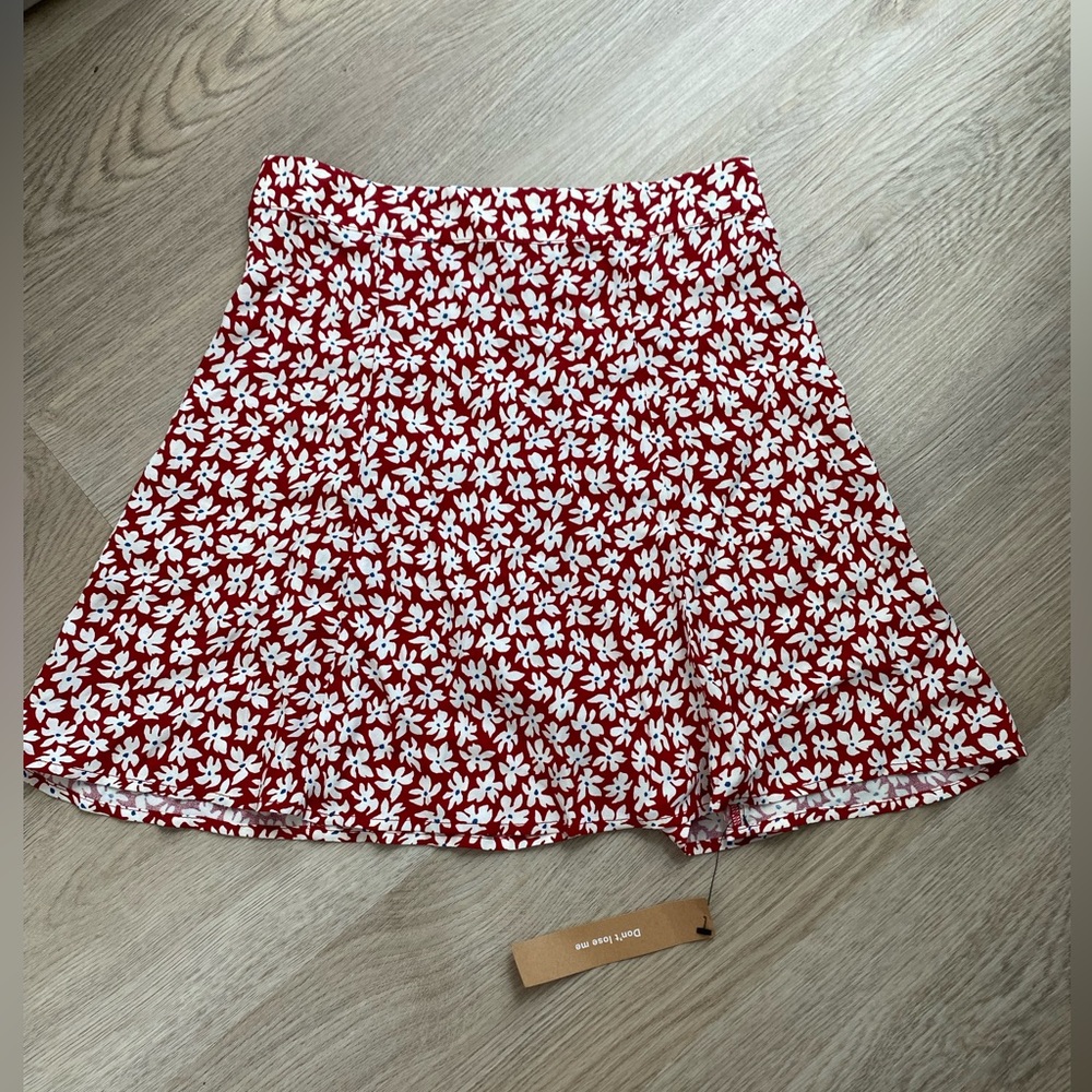 Reformation Flounce skirt in grenadine